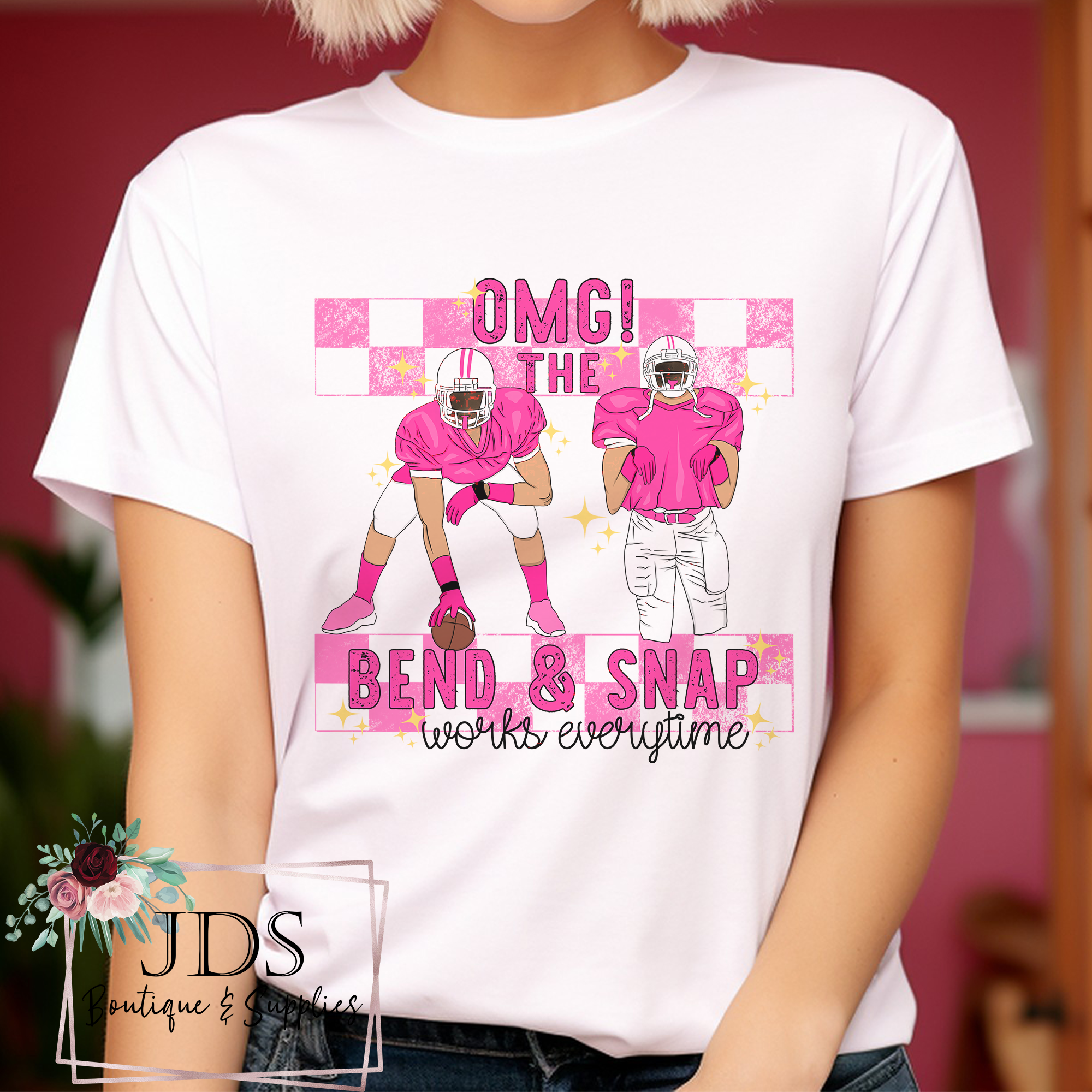 Bend and Snap Football Shirt. Fall Shirt. Football Tee. Funny Football  Shirt. Funny Football Graphic Tee. Bend and Snap Graphic Tee