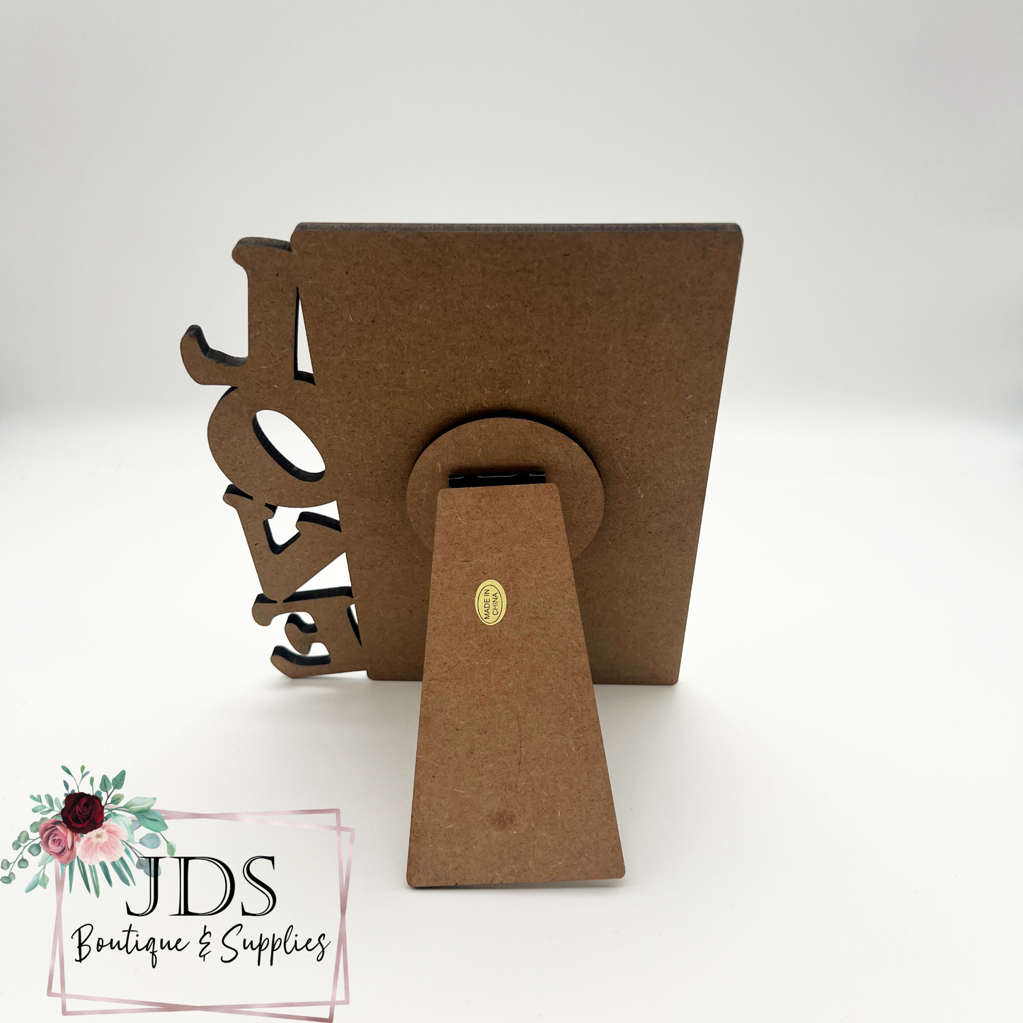 MDF Sublimation Photo Blank LOVE