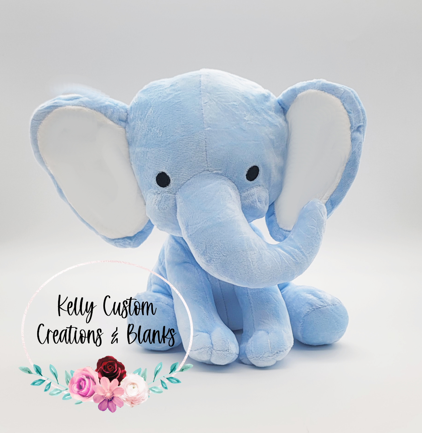 Elephant Plush For Personalization