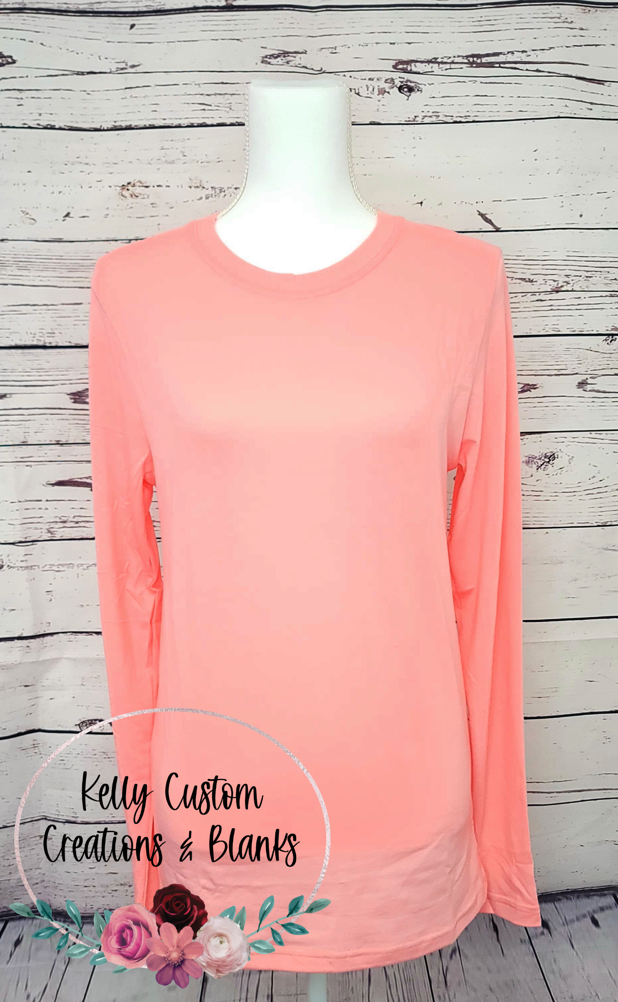 Sublimation Adult Long Sleeve Shirts 95% Polyester