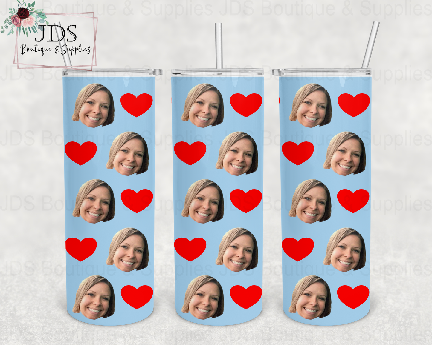 Personalized Face Tumbler