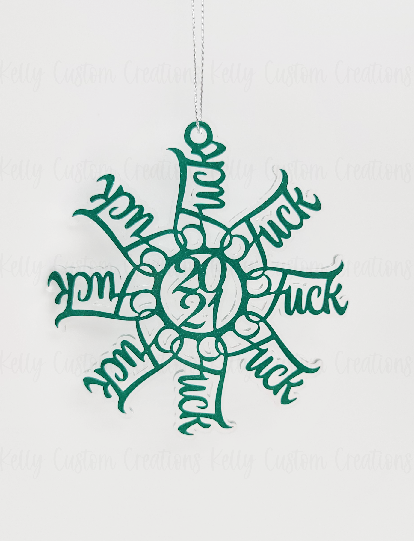 Fuck Flake Ornament