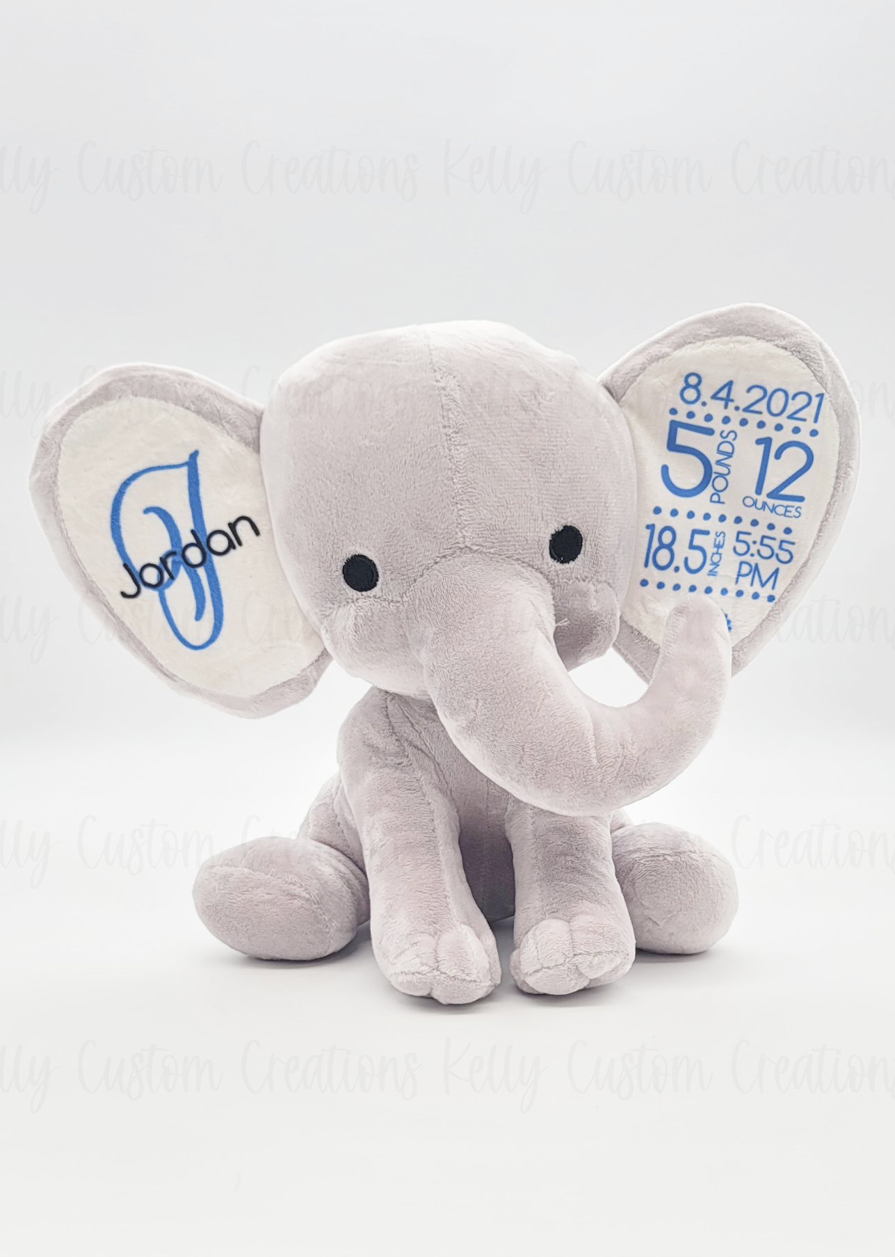 Birth Announcement Elephant
