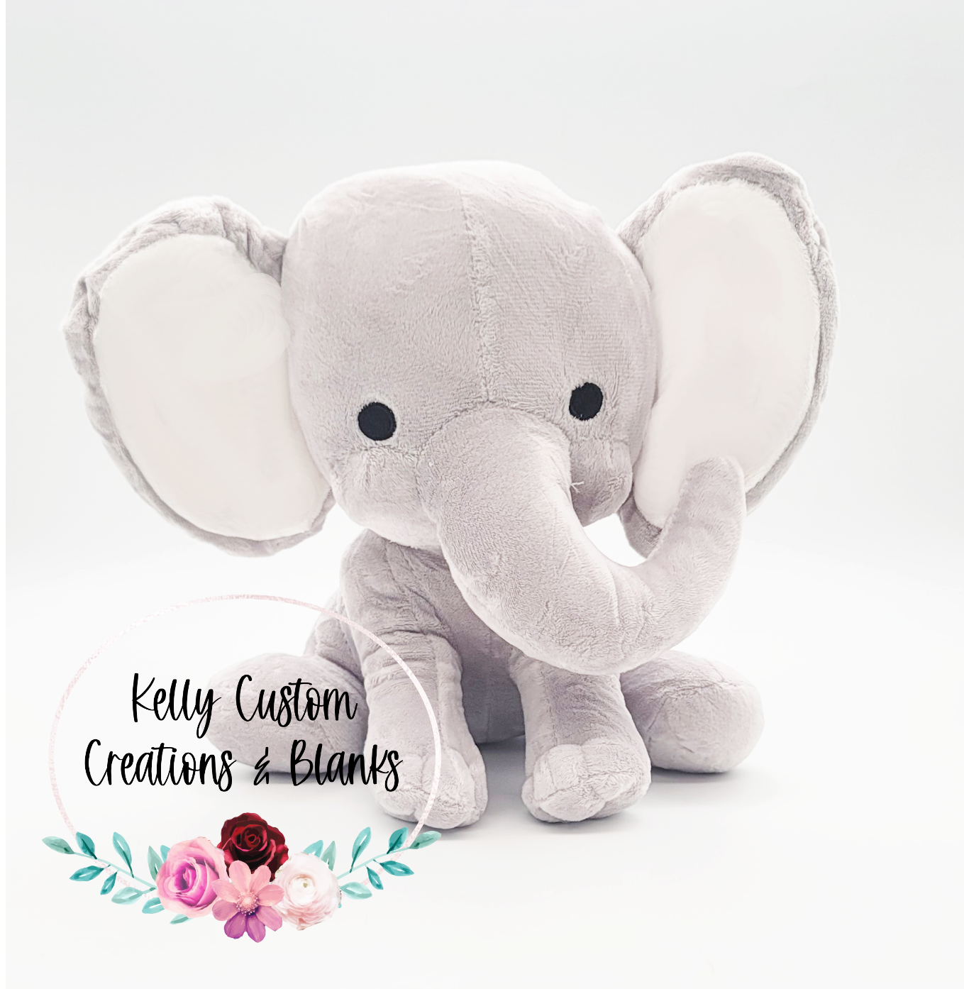 Elephant Plush For Personalization