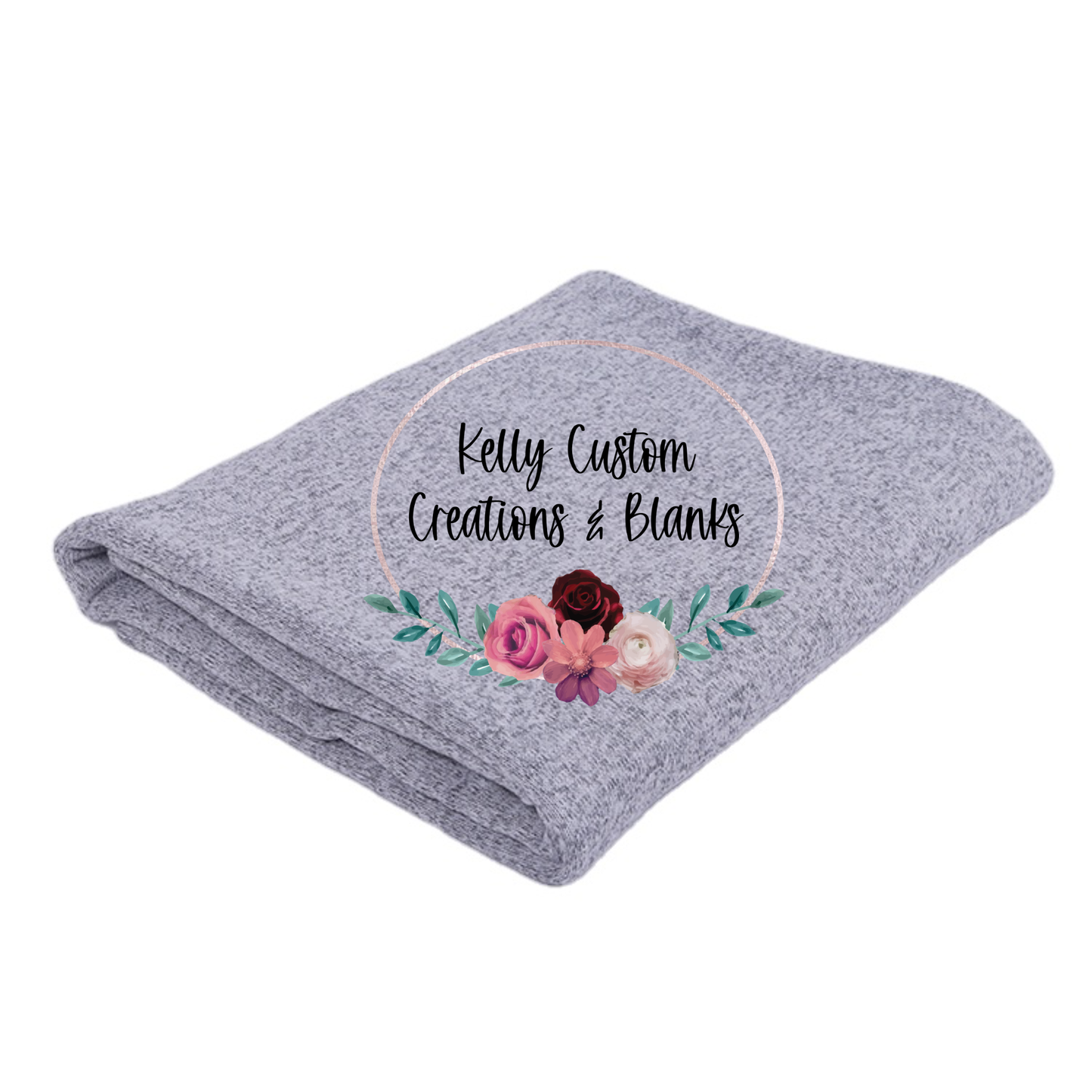 Jersey Sweater Fleece Sublimation Blanket