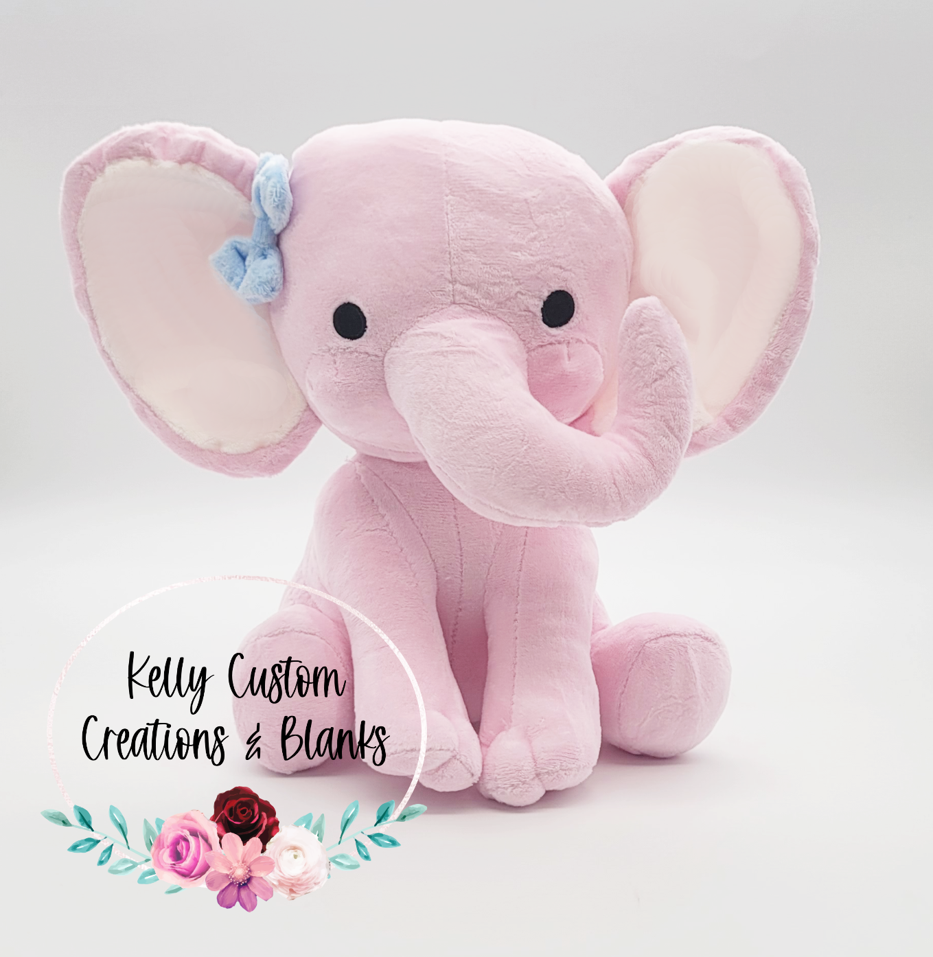 Elephant Plush For Personalization