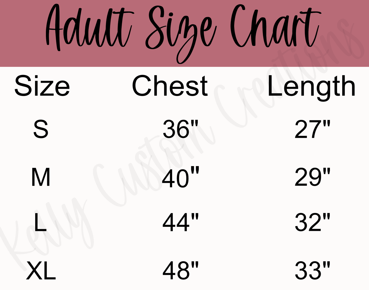 Adult Crew Neck T-Shirt