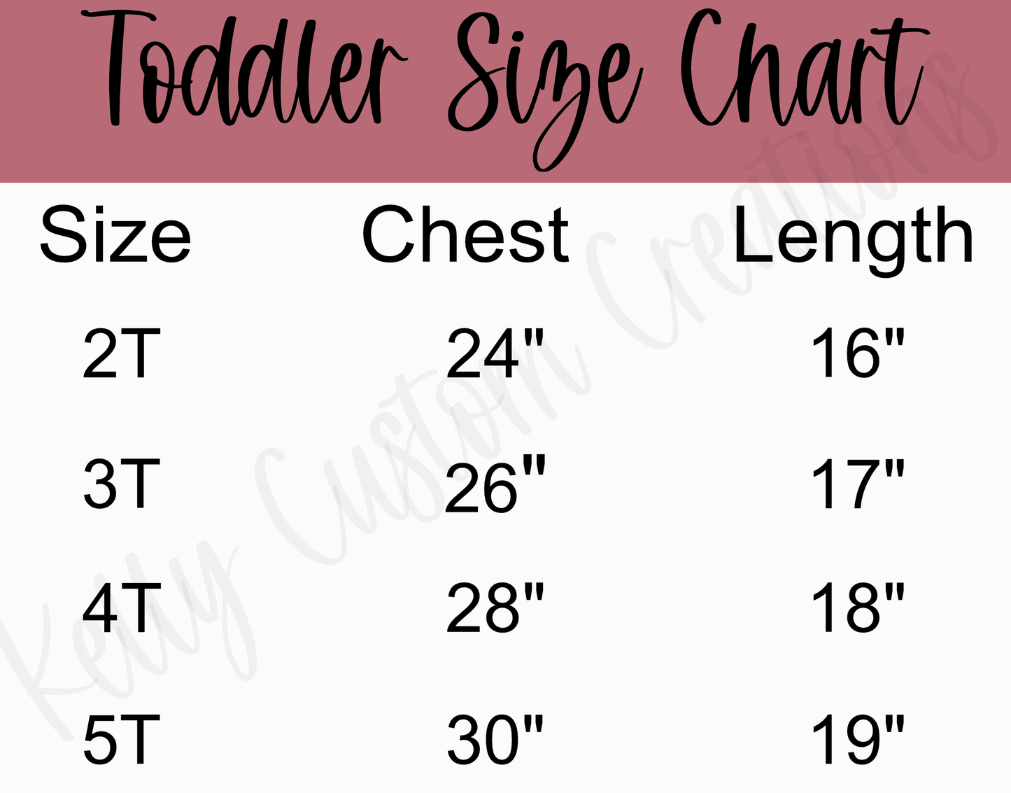 Sublimation Toddler Crew Neck T-Shirts