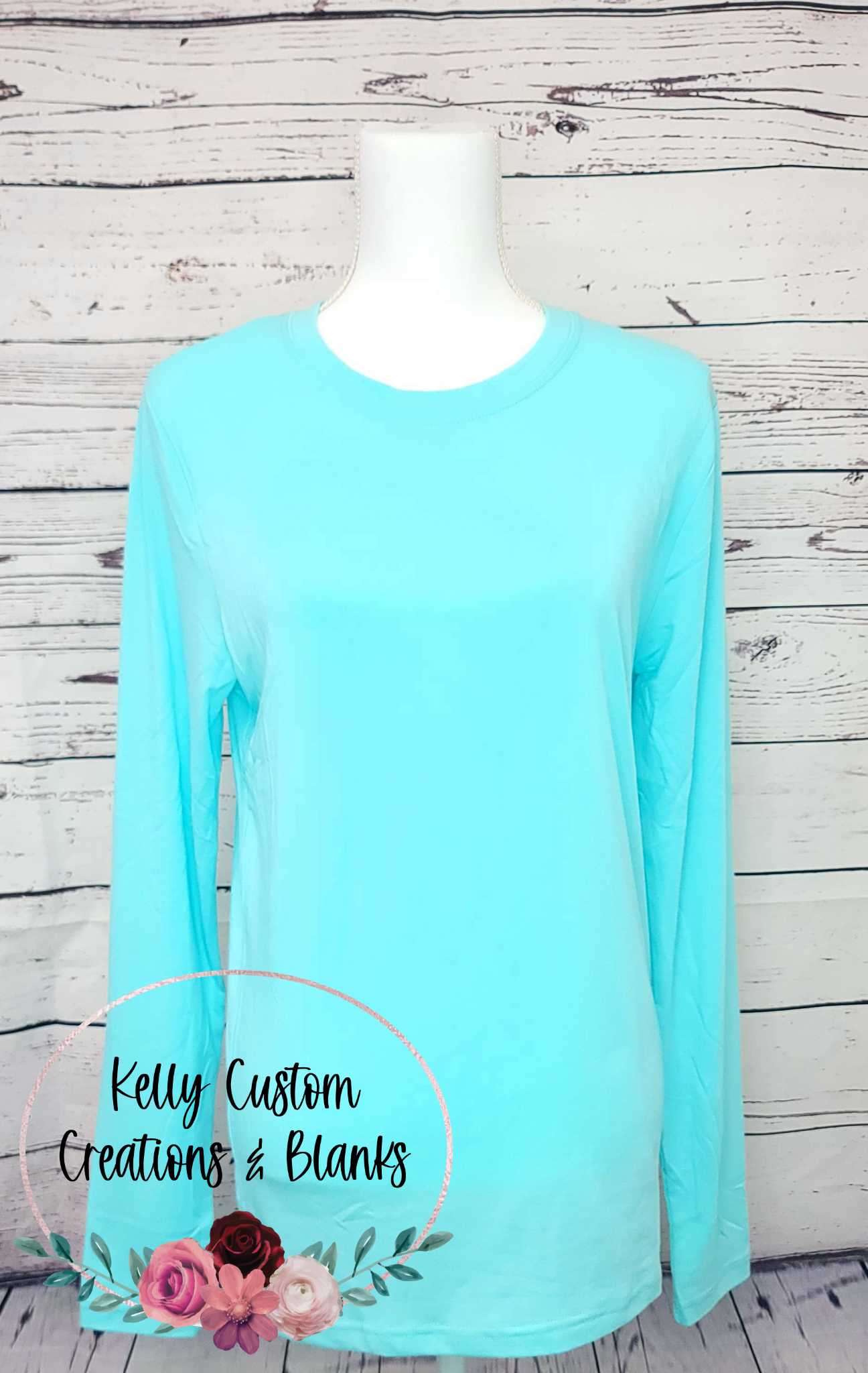 Sublimation Adult Long Sleeve Shirts 95% Polyester