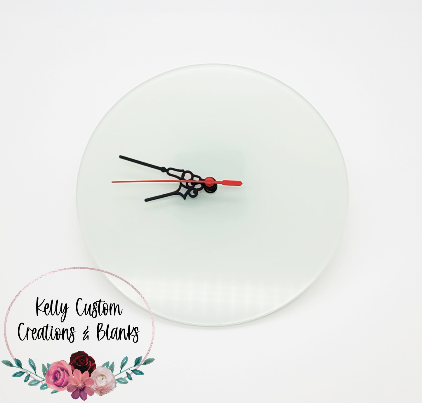 Sublimation Glass Clock