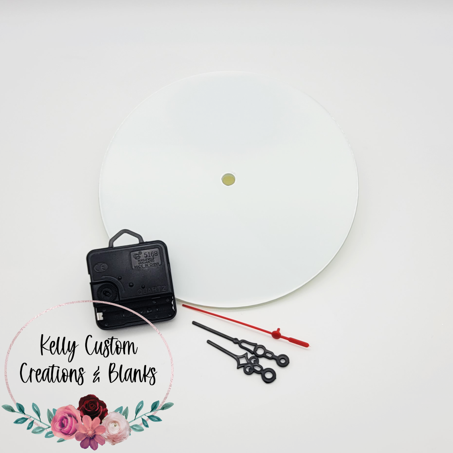 Sublimation Glass Clock