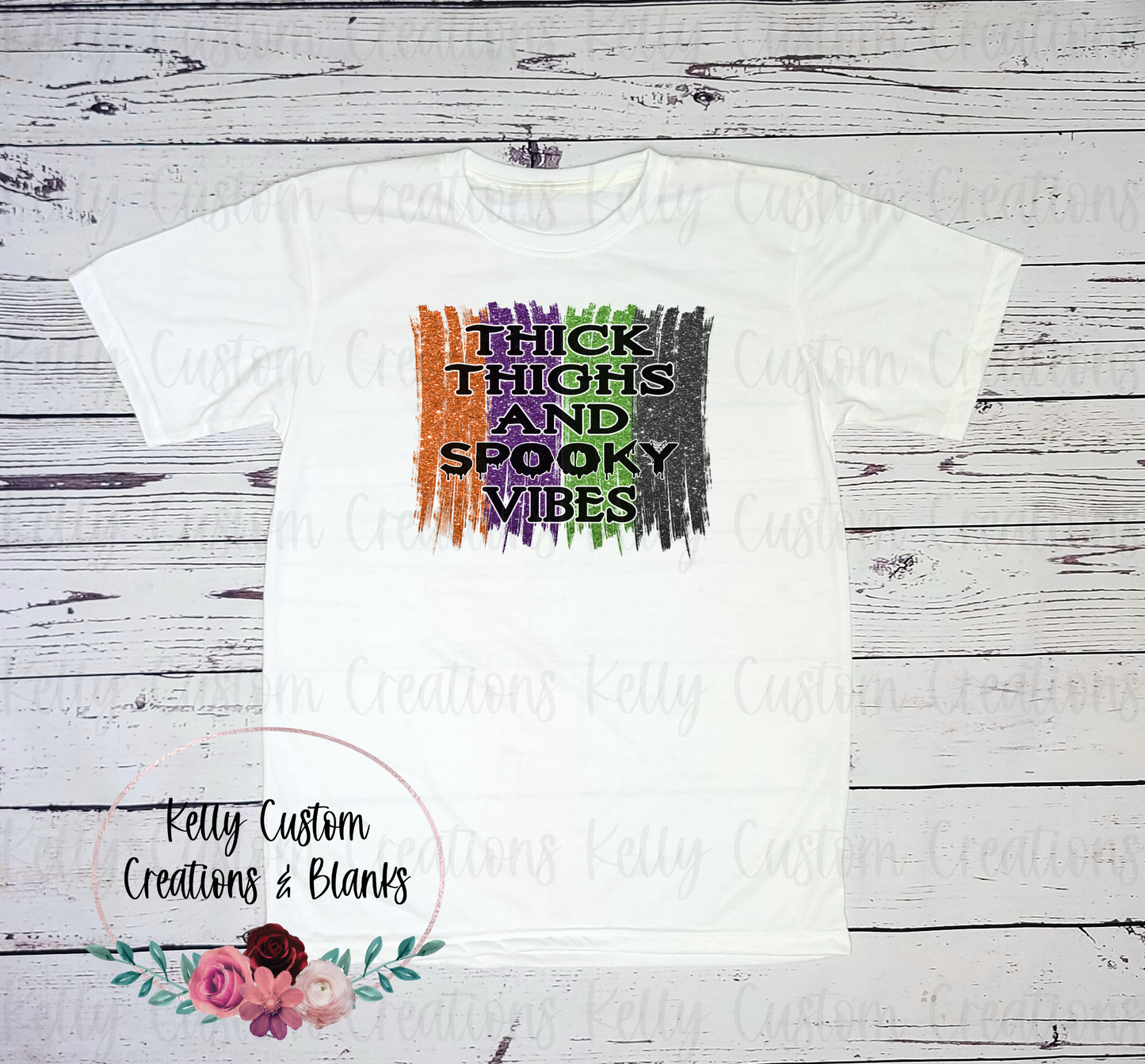 Thick Thighs and Spooky Vibes Digital Design