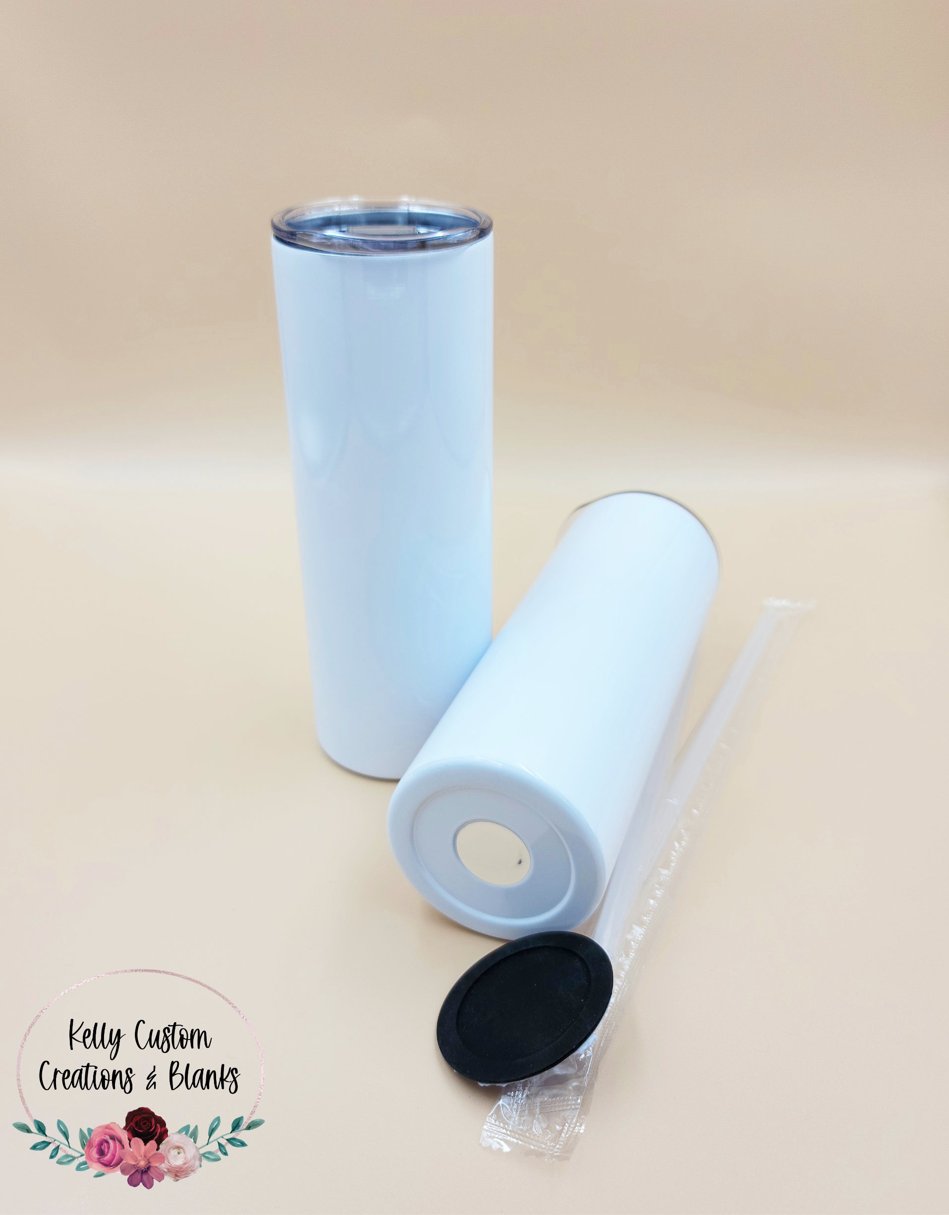 20oz Skinny Straight Sublimation Tumblers JDS Boutique & Supplies