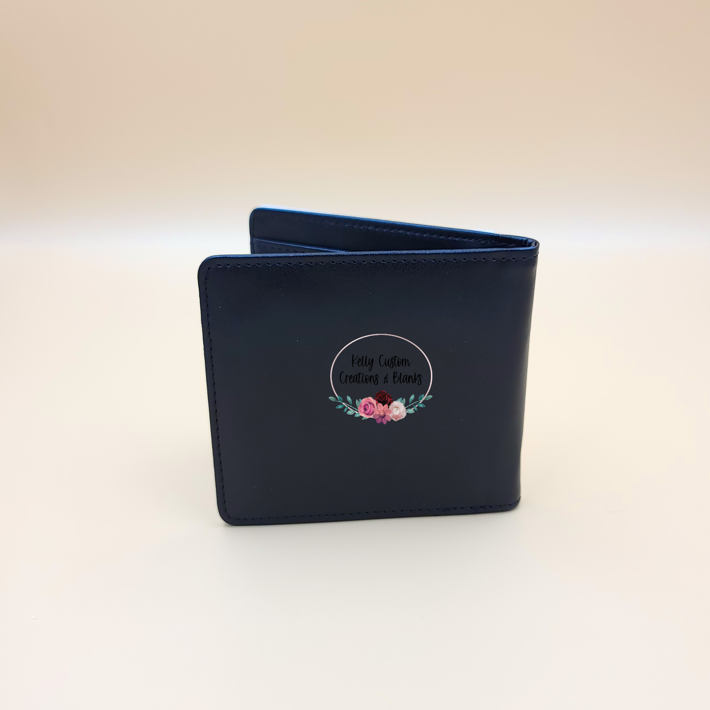 Single Side PU Leather Wallet