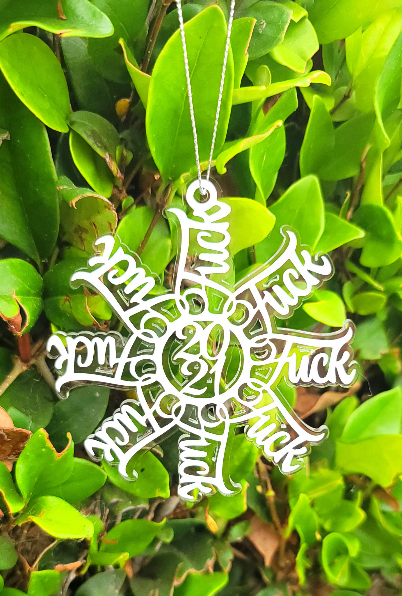 Fuck Flake Ornament