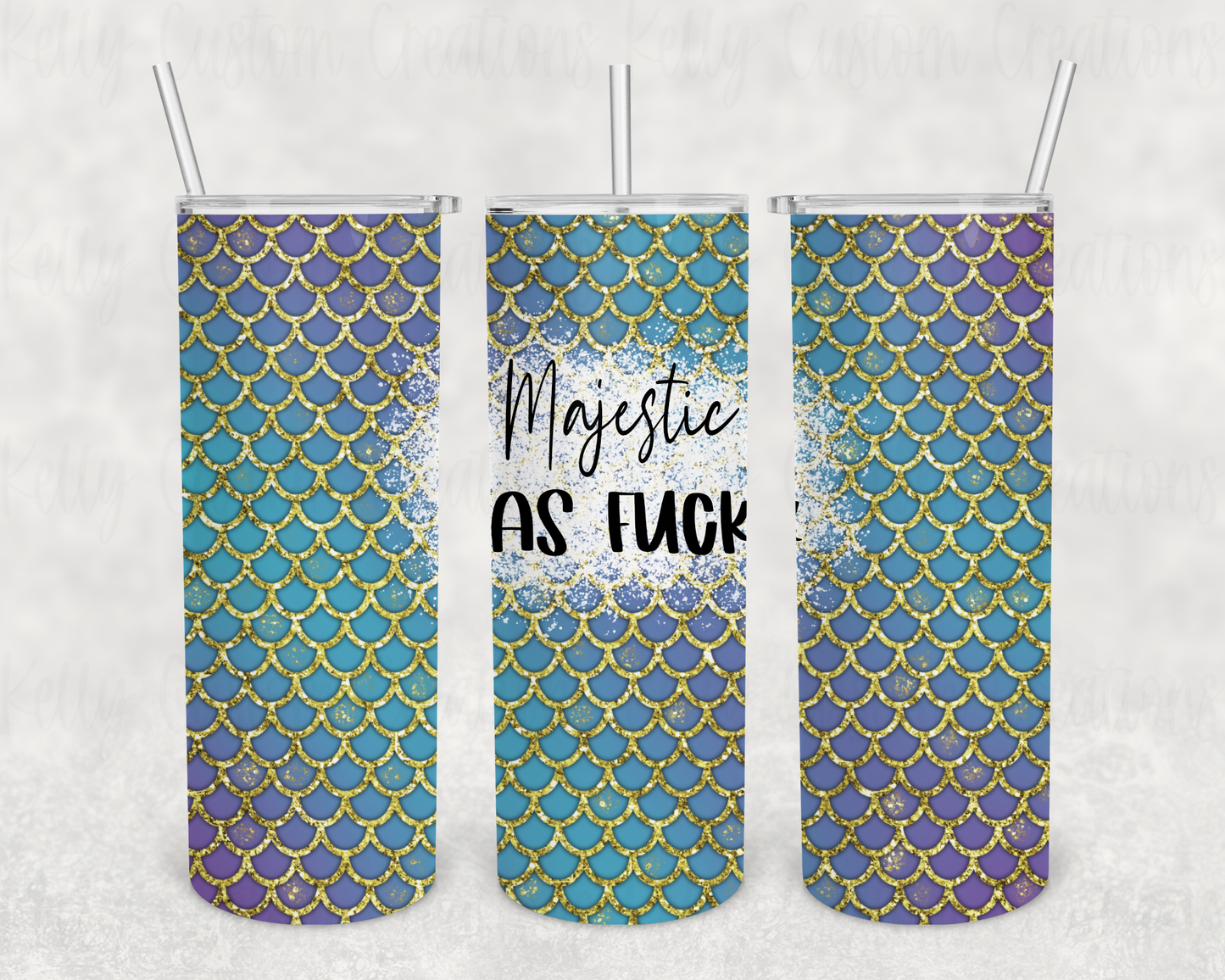 Majestic AF Tumbler Digital Design