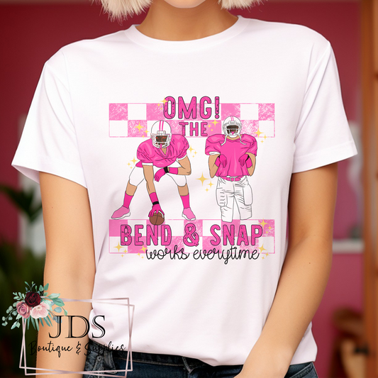 Bend & Snap Football T-Shirt