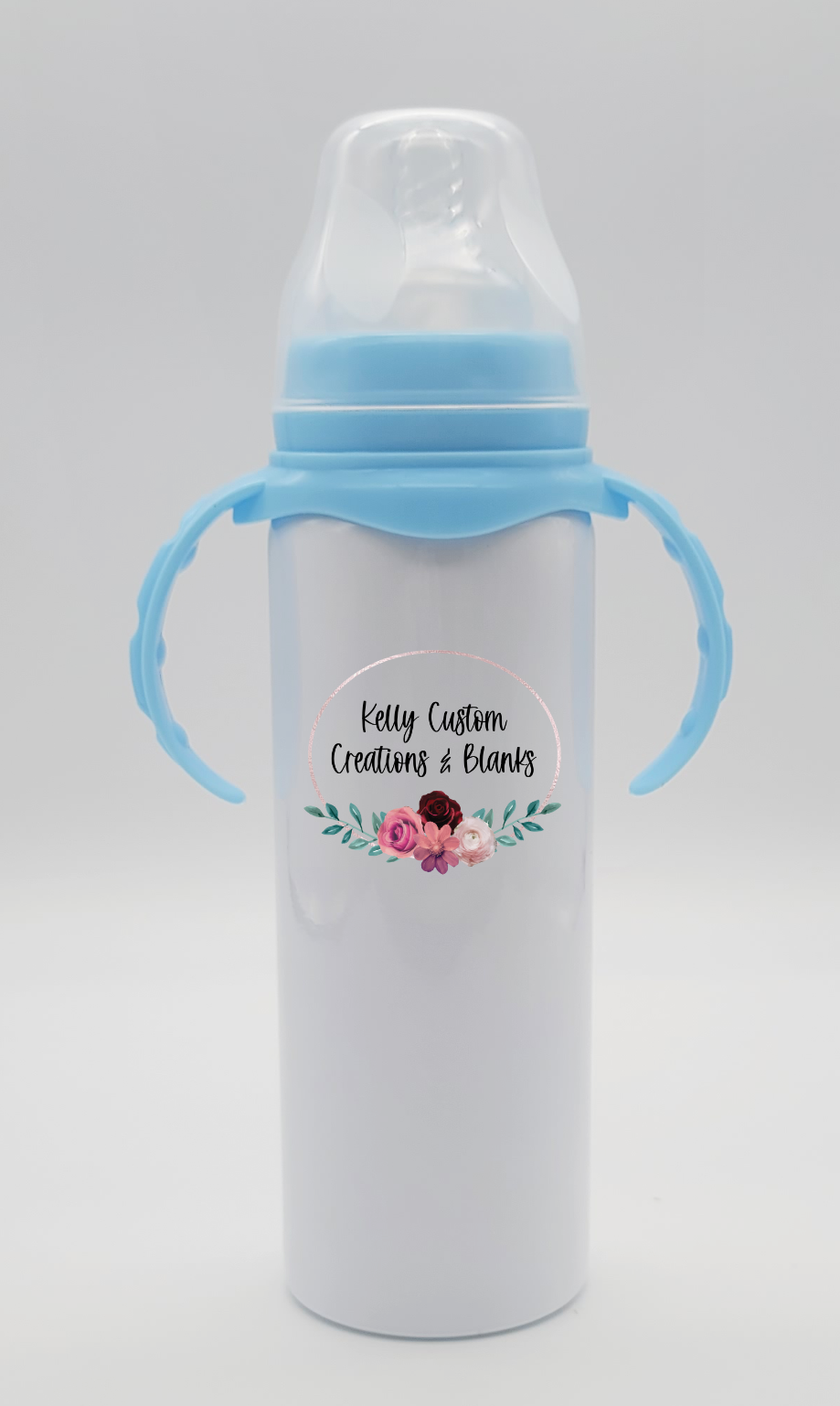 8oz Sublimation Stainless Steel Baby Bottle