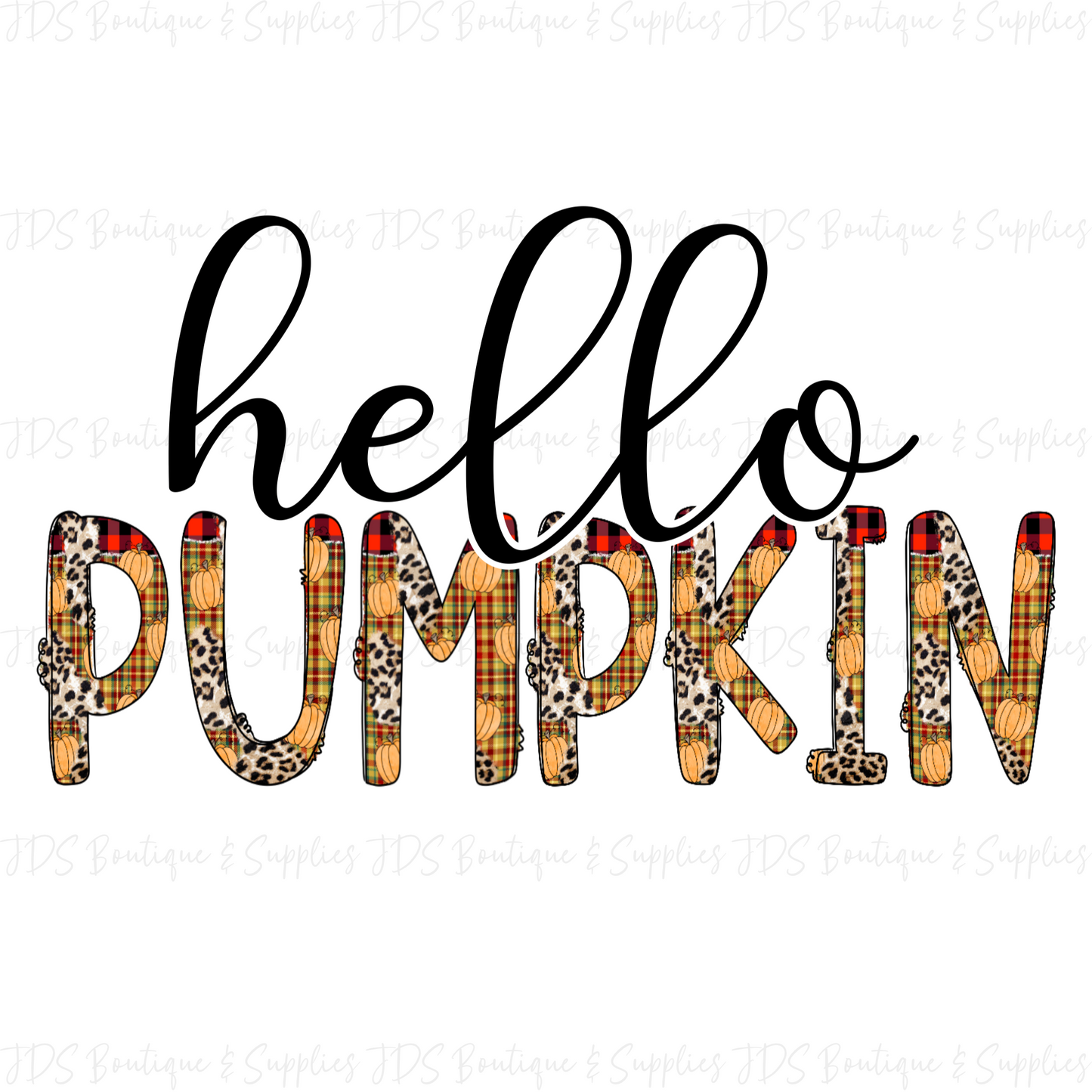 Hello Pumpkin Digital Design