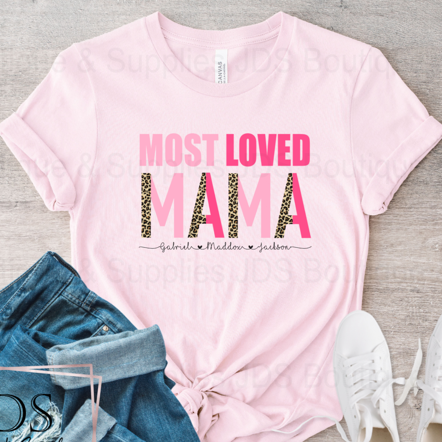 Most Loved Mama T-Shirt