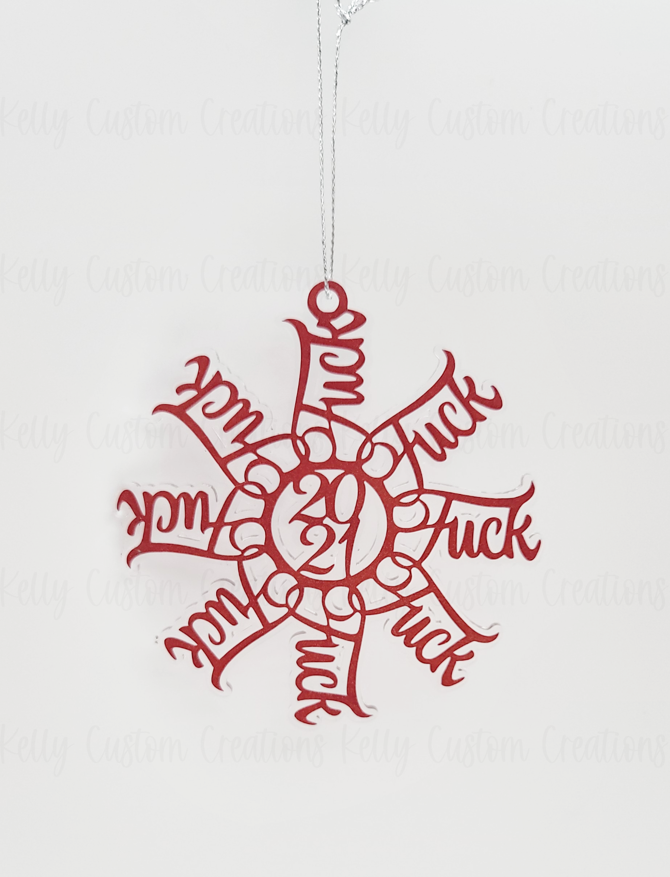 Fuck Flake Ornament