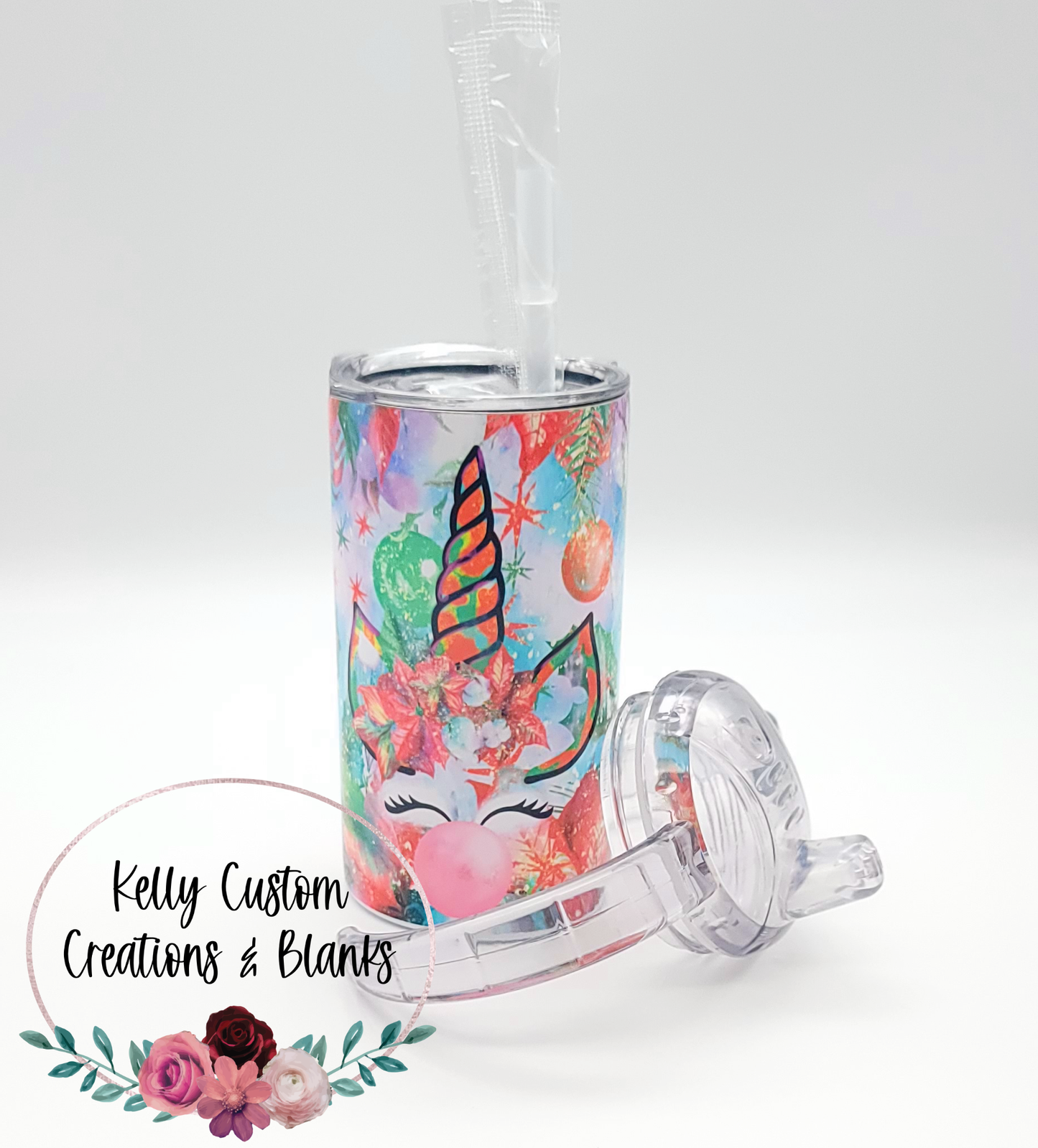 12oz Grow With Me Sublimation Sippy Cup - SEAM FREE