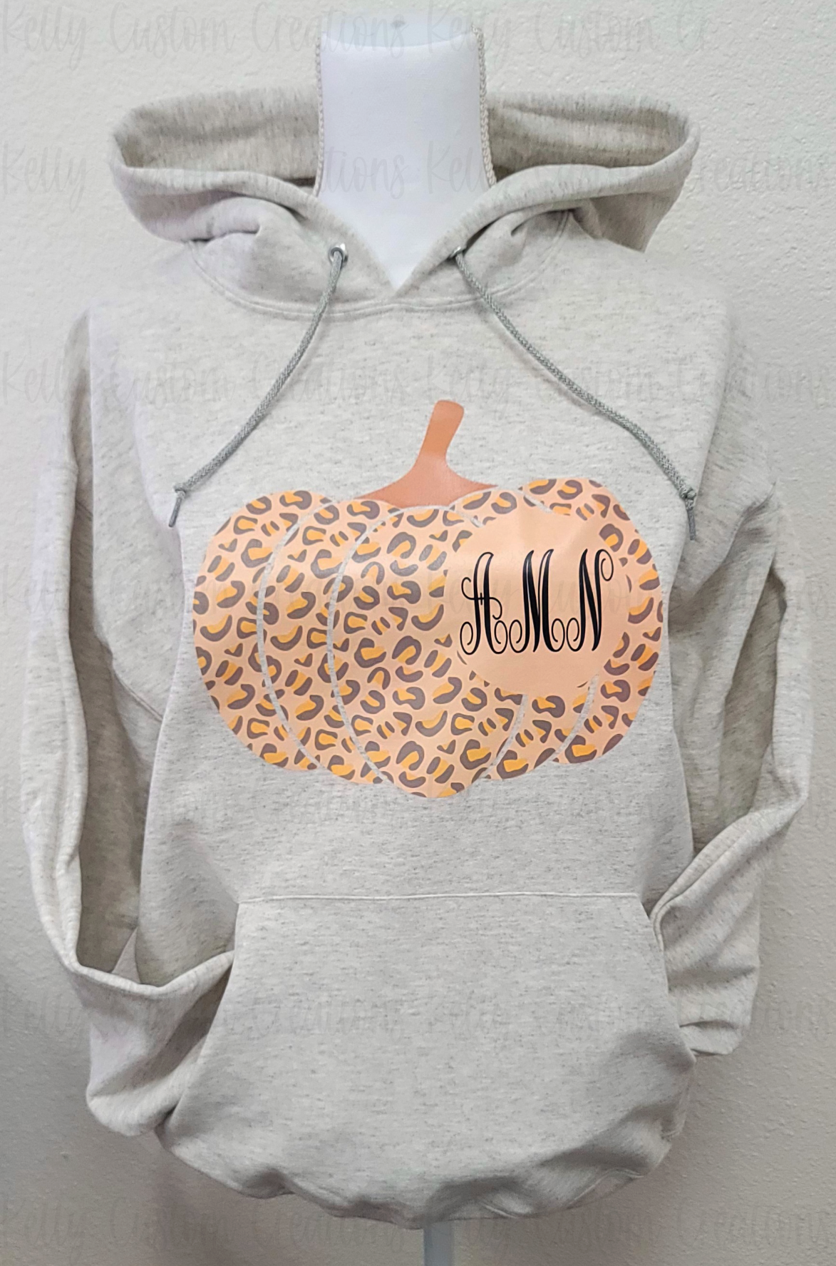 Monogram Pumpkin Hoodie